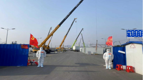 防疫接力，勇战疫情——鞍勤、温泉集团全力保障健康驿站项目建设